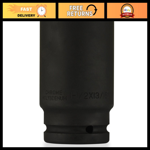 Impact socket 1 2 - 3/4", x
