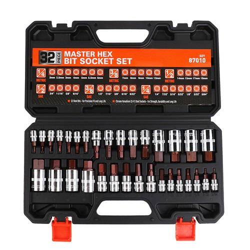 Horusdy hex bit socket set - socket,